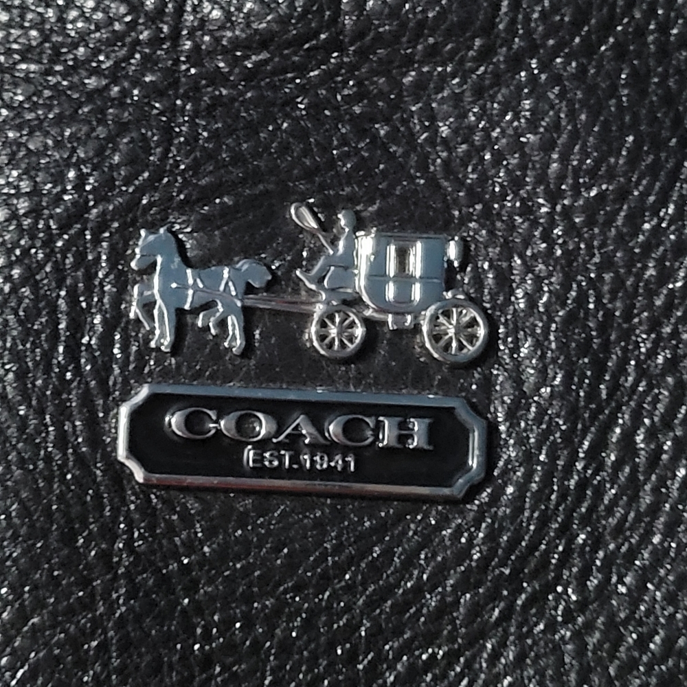 Coach Madison Hailey Leather Hobo Bag - Picture 6 of 16
